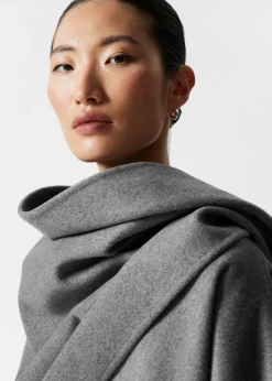 & Other Stories Scarves | Wool Blend Cape