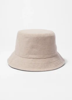 & Other Stories Hats | Wool-Felt Bucket Hat Ecru